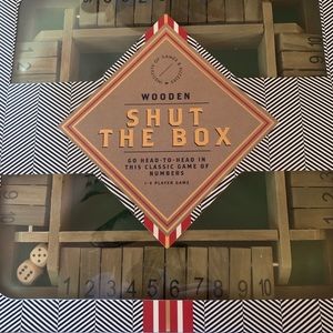 Brand new wooden shut the box game one to  four players
